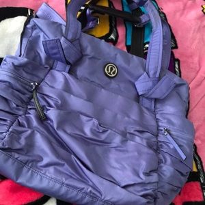 Lululemon triumph gym yoga bag excellent condition